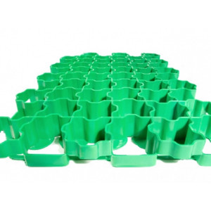 Газонная решетка ГЕО Газон 50 мм ЗЕЛЕНАЯ усиленная